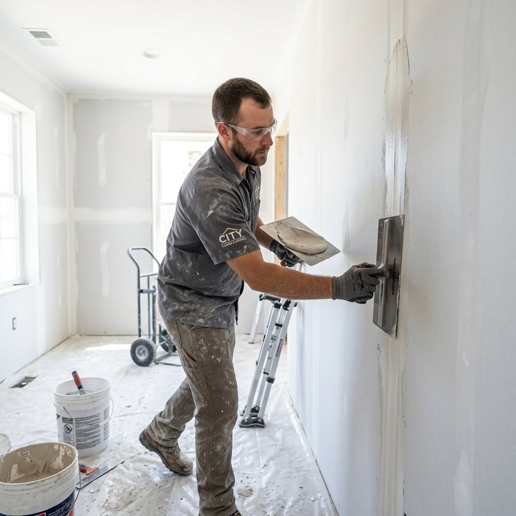 Plastering Work In Progress